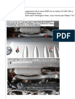 Suppression de La Vanne EGR Sur Moteur 2