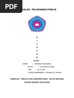 Makalah Manajemen Pelayanan Publik