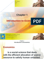 Chapter 1 - Introduction To Economics