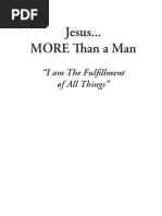 Jesus More Than A Man