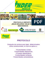 Protocolo Deportivo