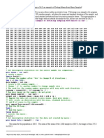 'Bootsas, Example of Bootstrap Sampling With Macros in Sas': Title1 Options Input Cards