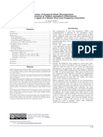 Application of Empirical Mode Decomposition to the detection of Sudden Ionospheric Disturbances by monitoring the signal of a distant Very Low Frequency transmitter