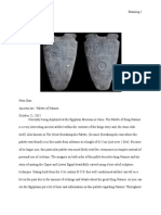 Pallet of Narmer - Discription