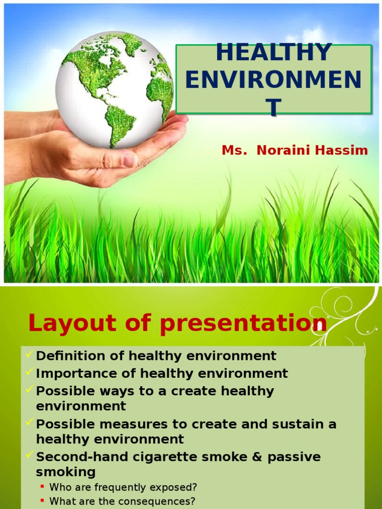 Healthy Environment | PDF | Cigarette | Tobacco Smoking