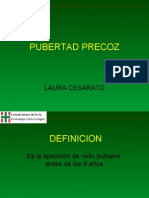 PUBERTAD PRECOZ