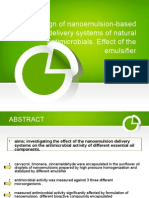 Design of Nanoemulsion