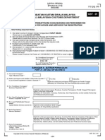 Gst-01 - Application For Goods and Services Tax Registration Revised 3 Okt 2014