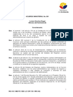23 04 2015 Acuerdo Ministerial 061.