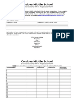 brain quest competition registration form