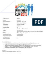 Payment Info Bir183 - Banyuwangi Run