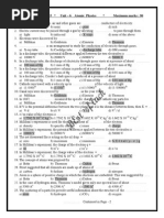 +2 Physics One Mark EM MCQ Answers Vol - II PDF