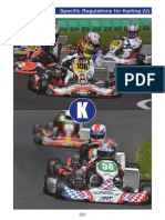 Specific Regulations For Karting (U)