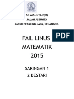 Fail Linus Matematik 2015: Saringan 1 2 Bestari