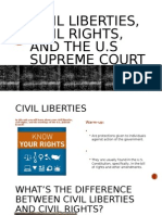 Liberties V Rights and Scotus Intro