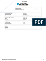 E Receipt For State Bank Collect Payment