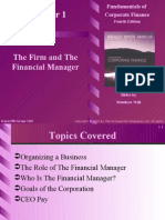 1[1]. the Firm and the Financial Manager