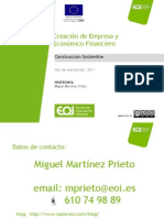 Creacion Empresa y Finanzas Construccion Sostenible 2