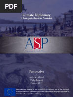 Climate Diplomacy - A Strategy for American Leadership