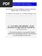 Download 56821224563767589756 - Practising the Power of Now Eckart Tolle by chrisgotham SN287065869 doc pdf