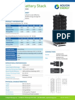 Aquion Energy S20-008F Product Specification Sheet