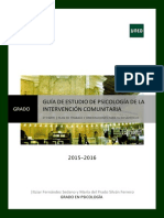 Plantilla Guia Estudio Grado Parte 2-PsicologiaIntervencionComunitaria2015-16