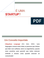 O que é uma startup?