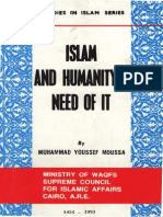 Islam and Humanity S Need
