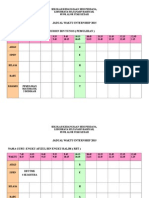 Jadual Waktu