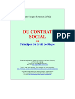 Rousseau,Jean-Jacques - Du Contrat Social