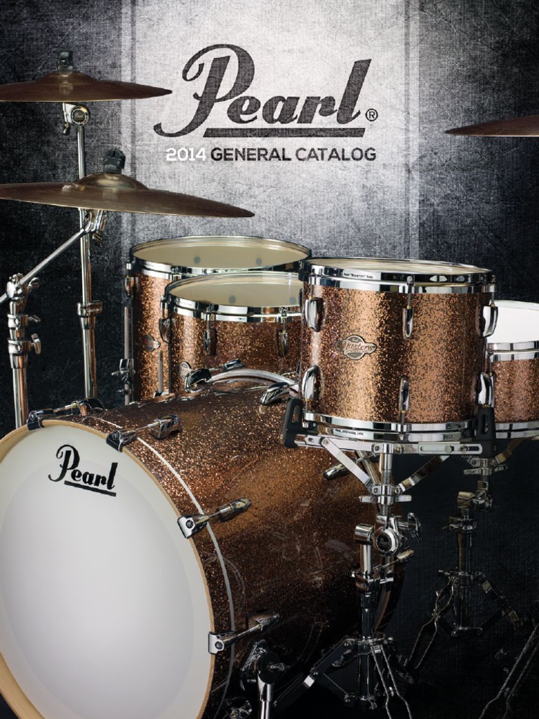 2014 General Catalog Pearl Drums Drum Kit Drumming