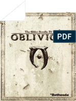 Elder Scrolls Oblivion Manual