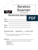 Membership Application