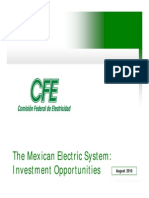 Cfe Sector Electrico Mexicano 2010 Ingles