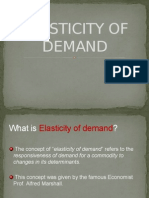 Elasticity of Demand: Types and Formulas