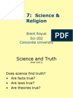 Unit 7:: Science & Religion