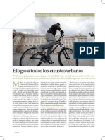 Elogio a Todos Los Ciclistas Urbanos