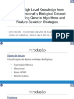 Building High Level Knowledge from High Dimensionality Biological Dataset (NCI60) Using Genetic Algorithms and Feature Selection Strategies.pptx