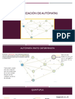 Minimizacion Automatas