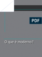 Categorias do Moderno