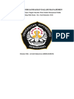 Fungsi Pengorganisasian Dalam Manajemen, Arviadi Sukmawan (14020114140133)