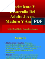 Crecimiento y Desarrollo Del Adulto Joven, Maduro