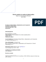 Suport Curs Metode Cantitative PDF