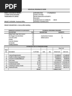 Individual Program of Work