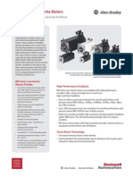 MP-Series™ Low-Inertia Motors: Brushless Servo Motors With Absolute Feedback