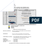 Calendario Academico 2010-1 FIM UNI