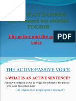 The Active and The Passive Voice