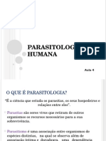 Parasitologia - Aula 4