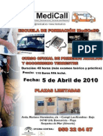 Curso Primeros Auxilios y Socorrismo Terrestre