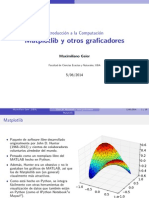 Introduccion a la Computacion, Matplotlib y otros graficadores